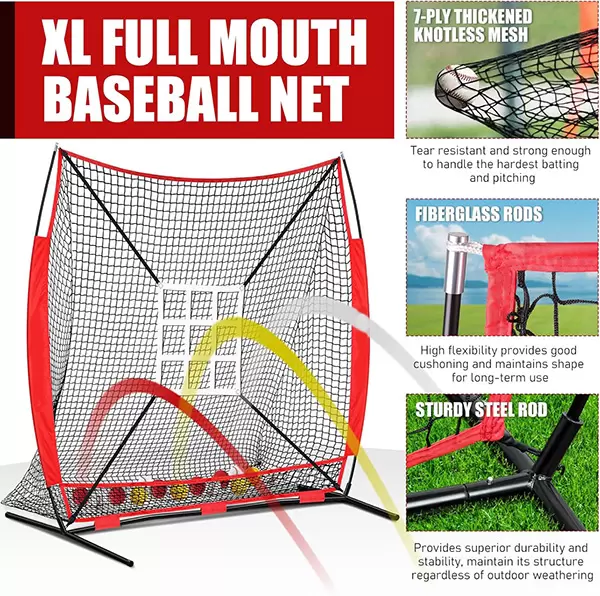 REDE DE TREINO DE BEISEBOL Grupo II