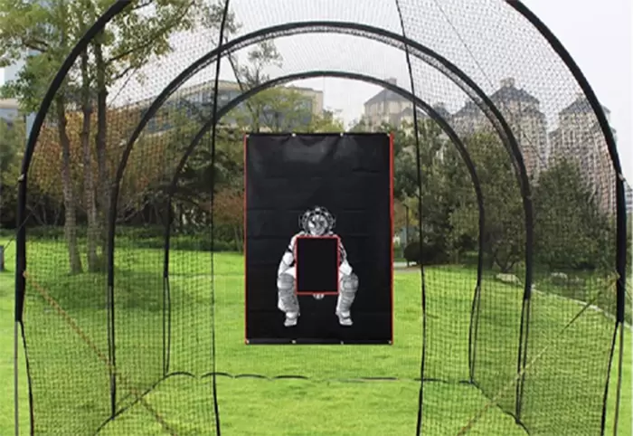 REDE DE GAIOLA DE REBATEDORES