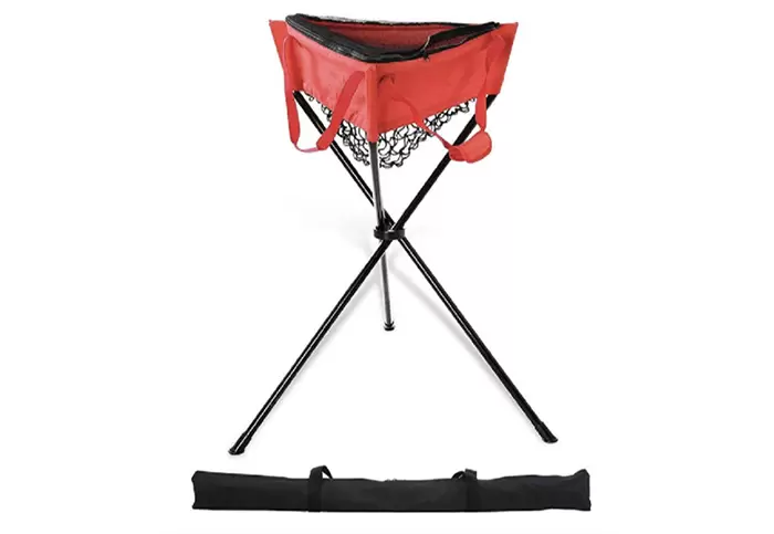 Apanhador de triângulo de beisebol com capa