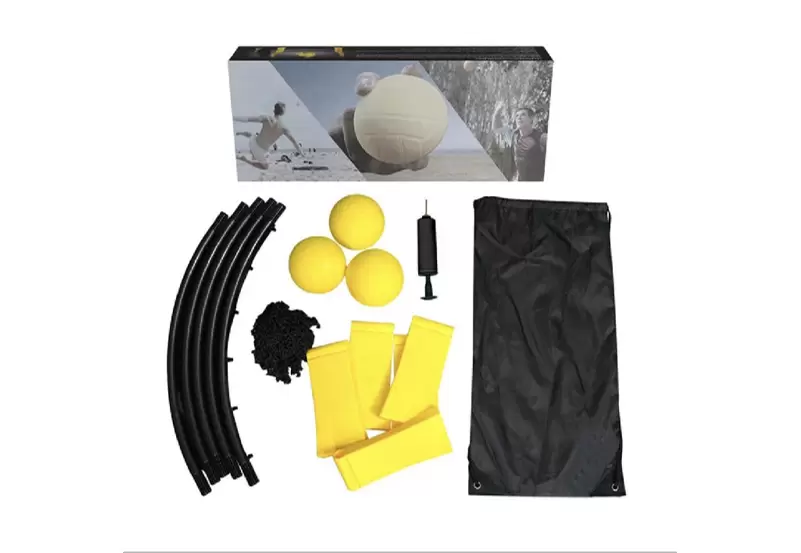 Rede de treino de vôlei de praia