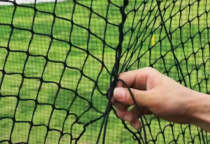 Gaiola de rebatidas de críquete (proteção de camada dupla)