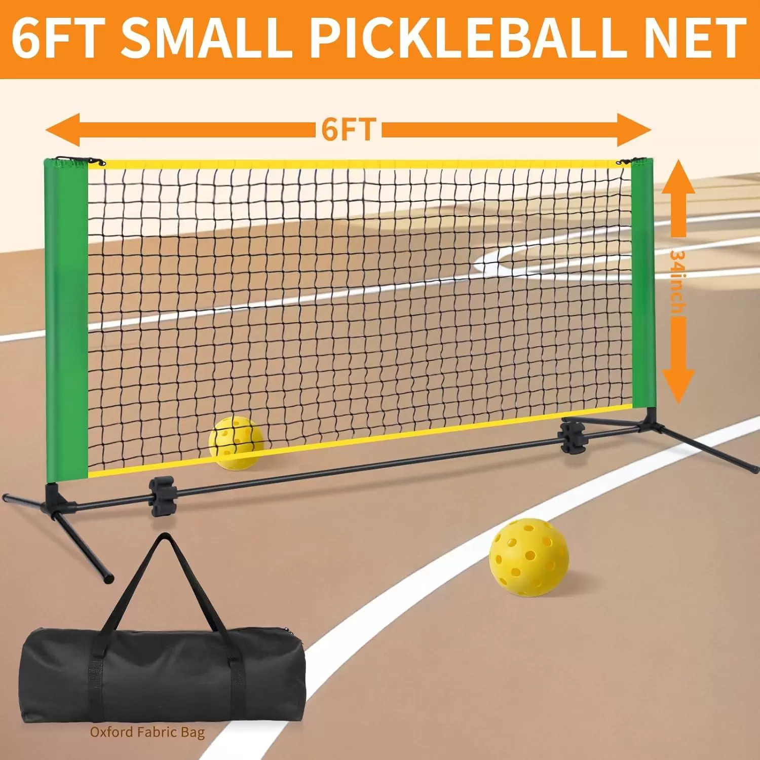 Rede dobr&aacute;vel Mini Pickleball