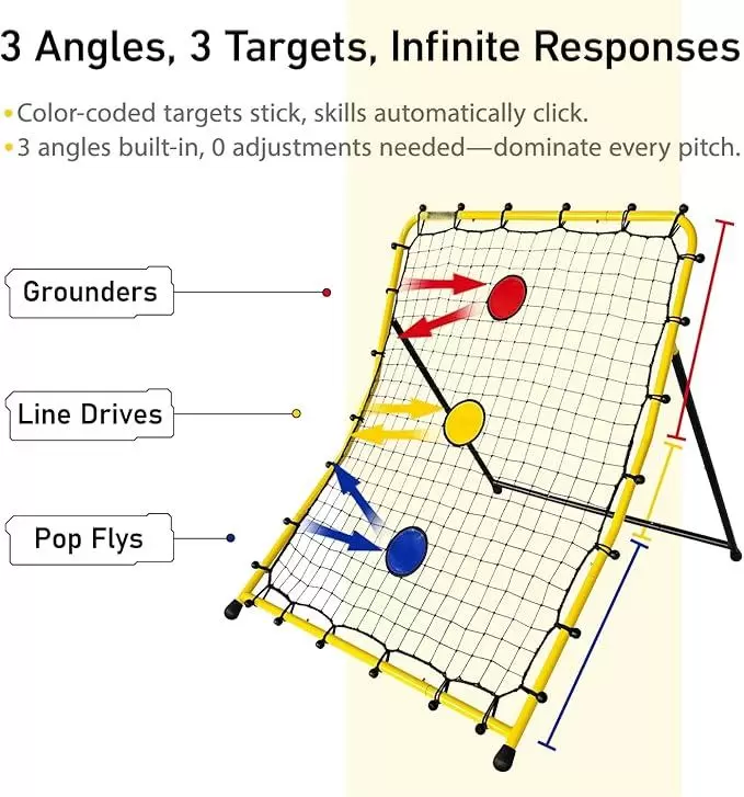Rede de rebote multiesportiva