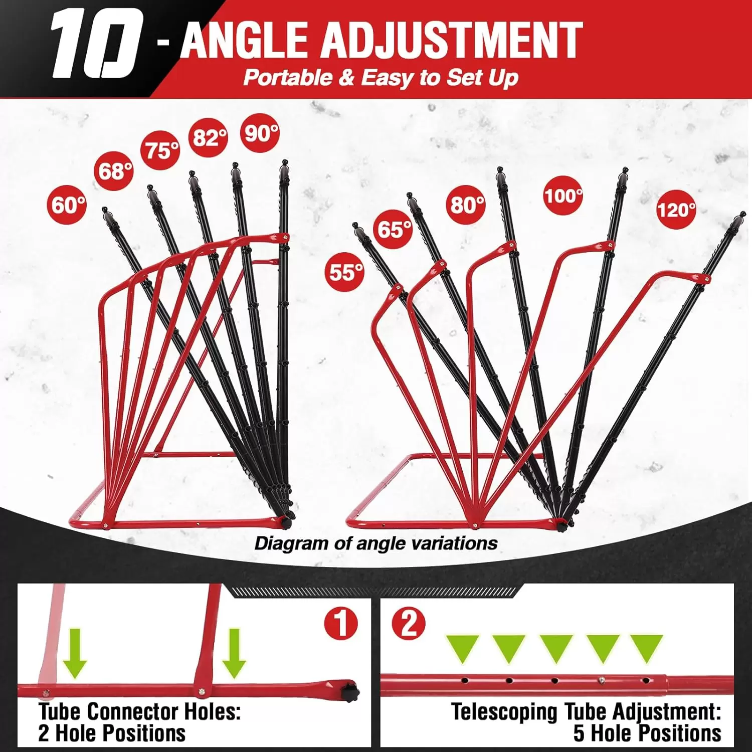 Rede de rebote de futebol