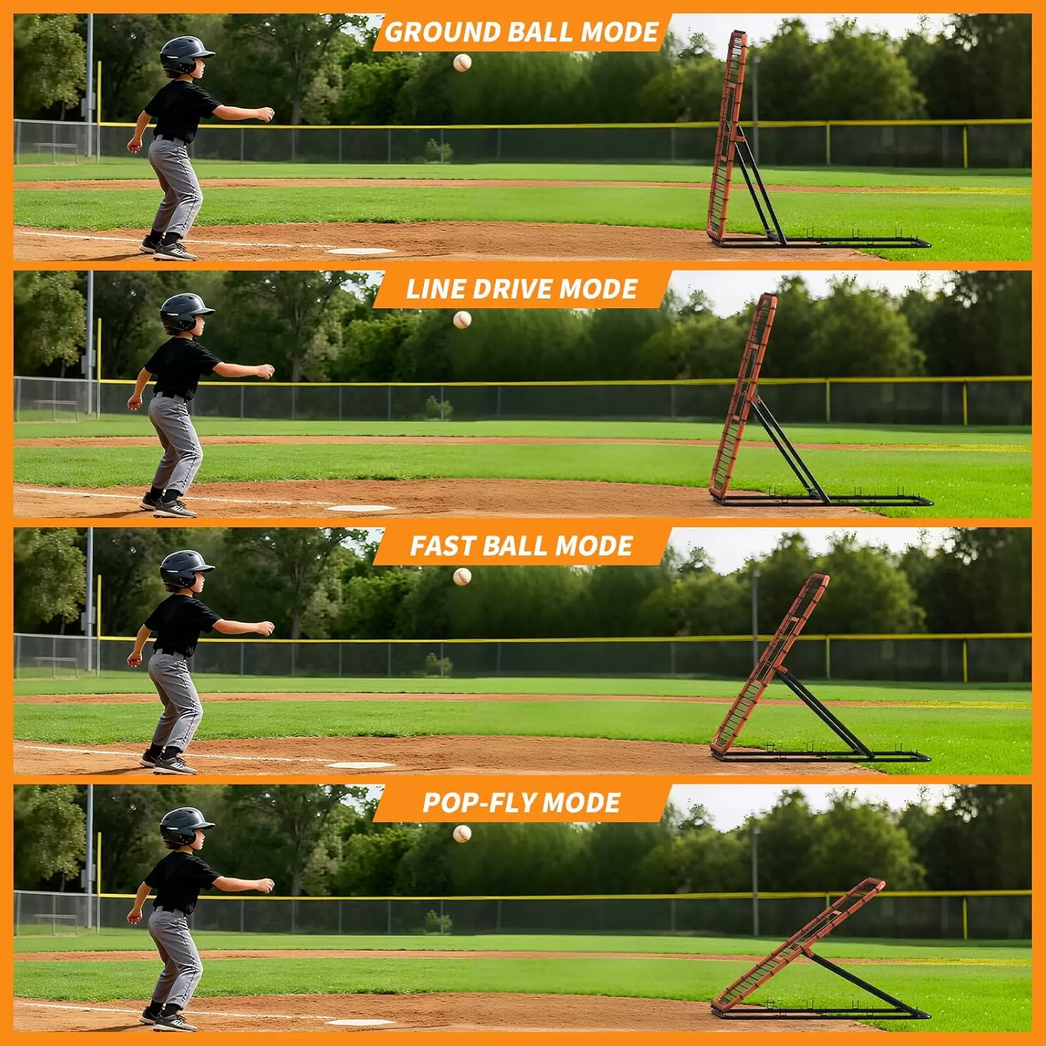 Rede de recupera&ccedil;&atilde;o multiesportiva de &acirc;ngulo ajust&aacute;vel &Iota;&Iota;