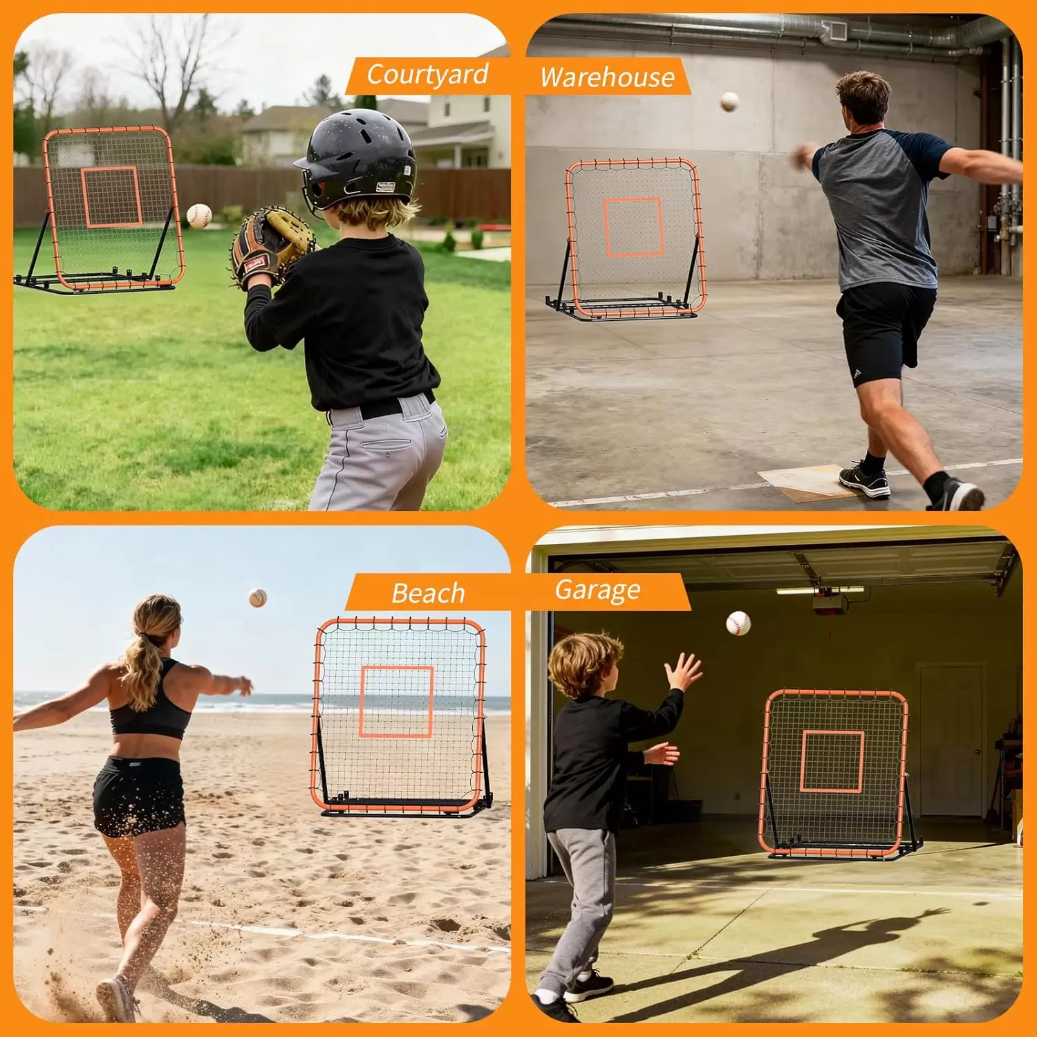 Rede de recupera&ccedil;&atilde;o multiesportiva de &acirc;ngulo ajust&aacute;vel &Iota;&Iota;