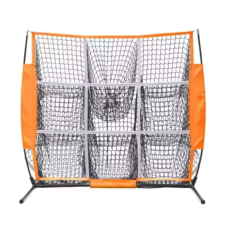 Rede de treino de beisebol de 9 buracos, 1,20m x 1,20m