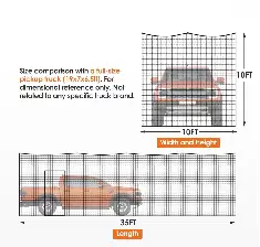 Rede para gaiola de beisebol e softball (somente a rede)