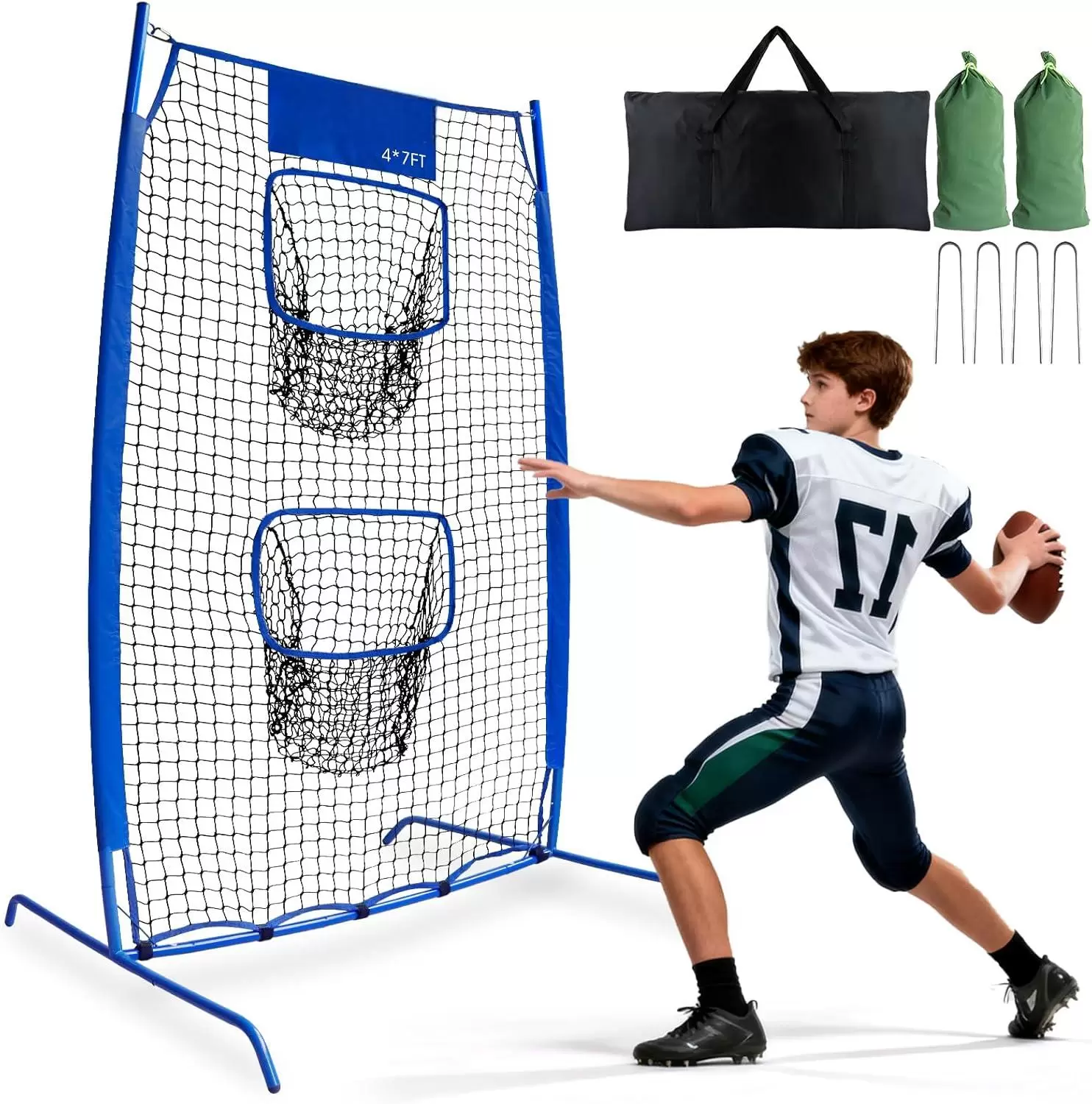 Rede de treino de lan&ccedil;amento de rugby II