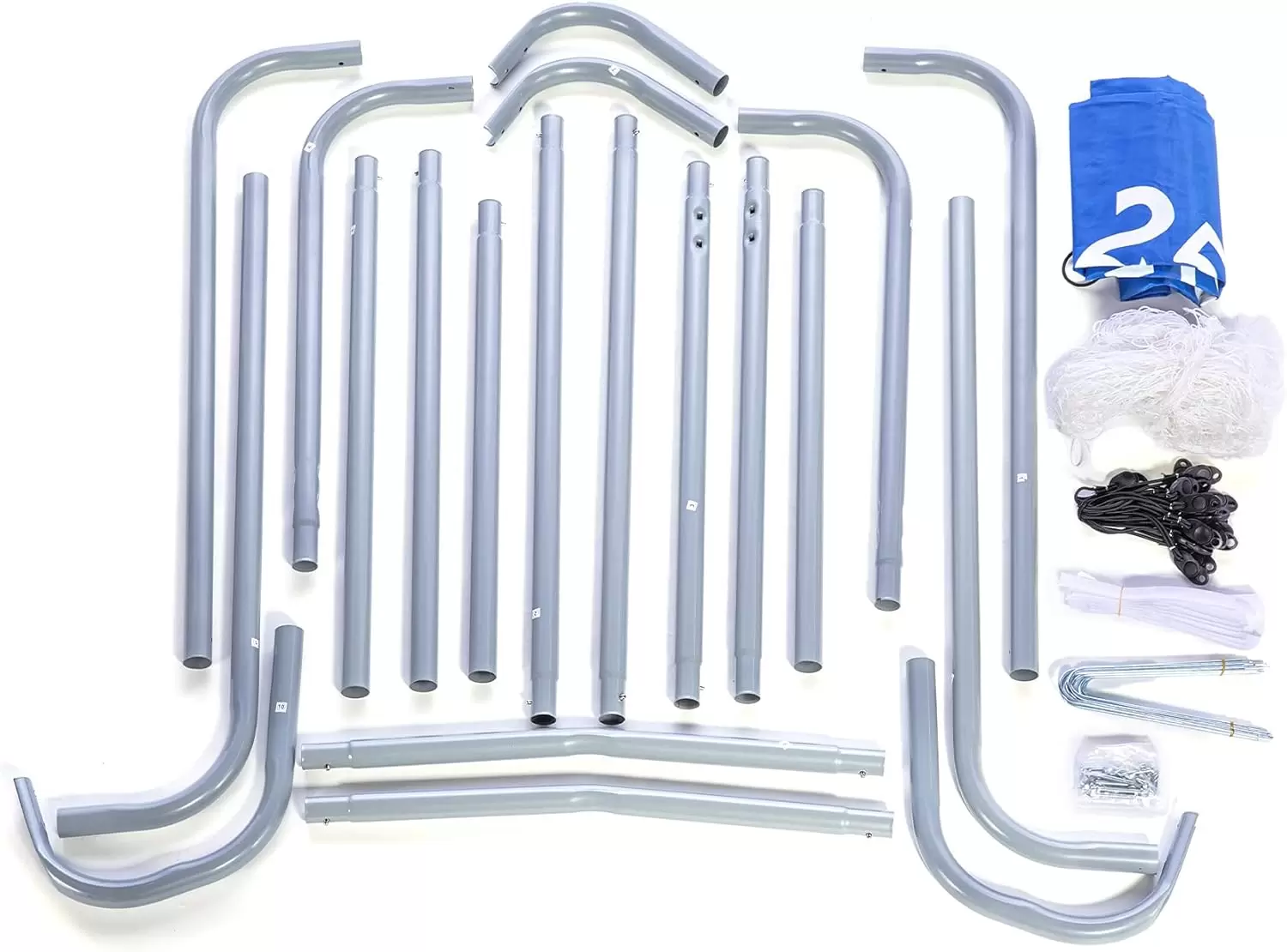 Gol de futebol port&aacute;til com alvo