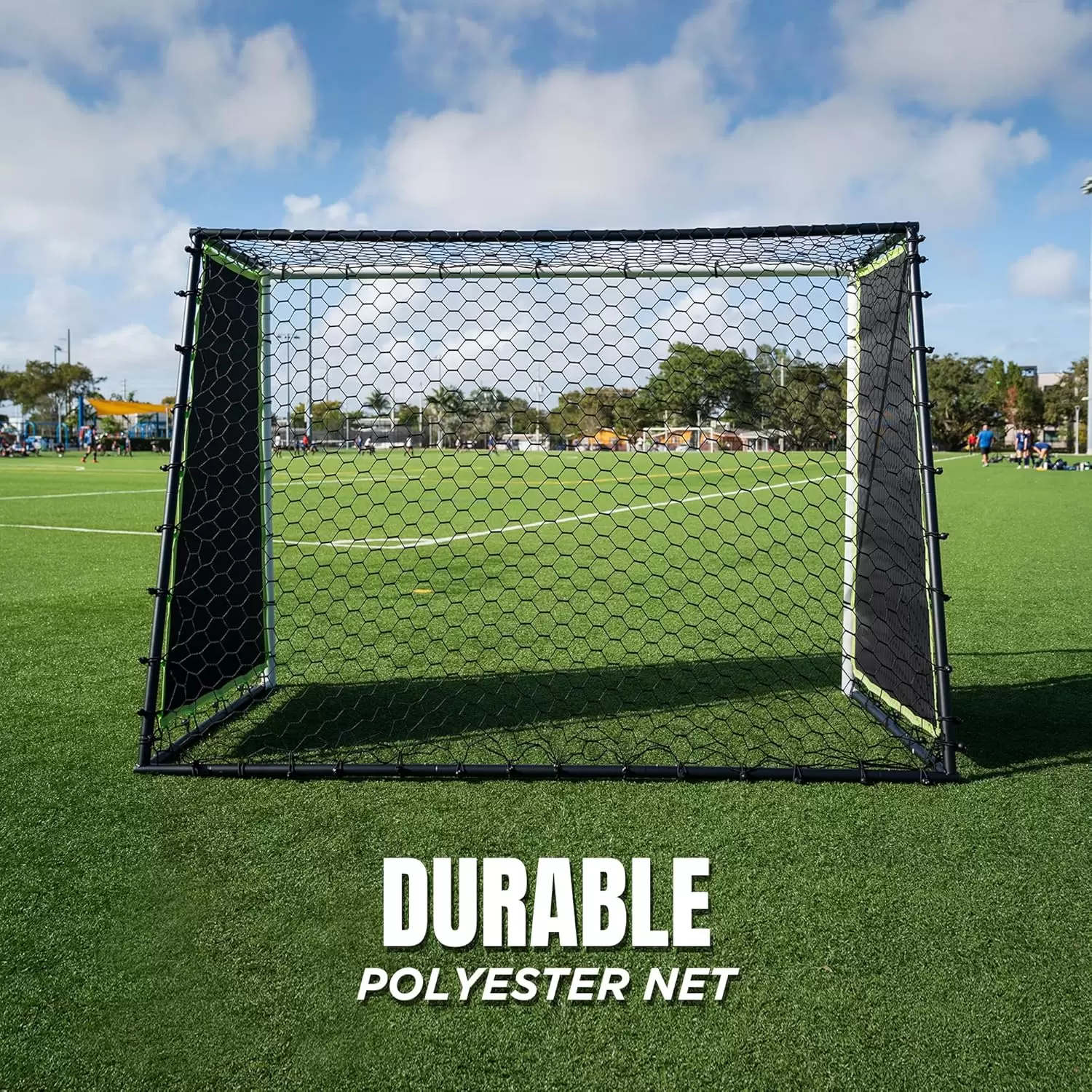 Treinador de rebote para gol de futebol 3 em 1