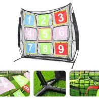 Rede de pr&aacute;tica de disc golf digital 2,13 m x 2,13 m