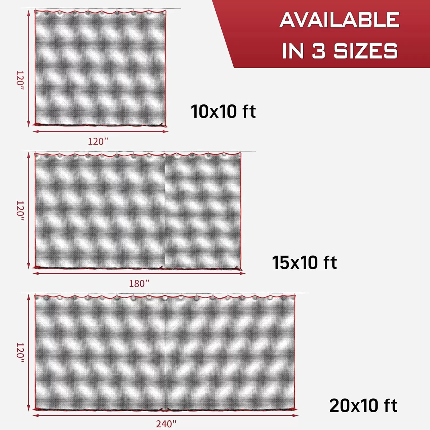 Rede de golfe (somente rede) I