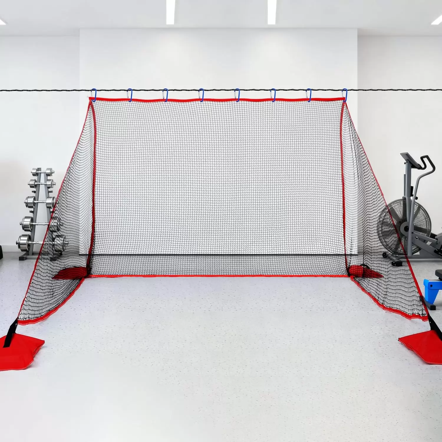 Rede de prote&ccedil;&atilde;o e rede de barreira plana