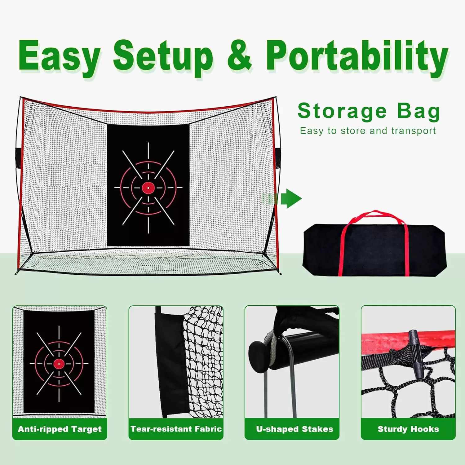 Rede de treino de golfe I