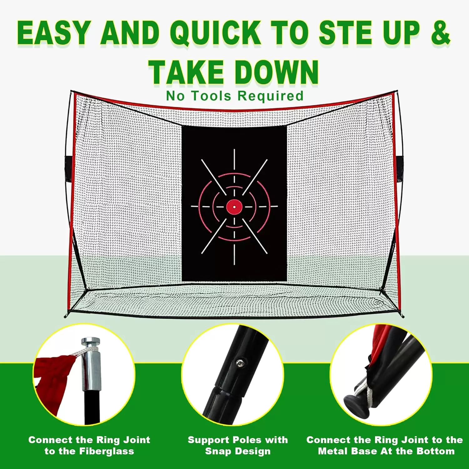 Rede de treino de golfe I