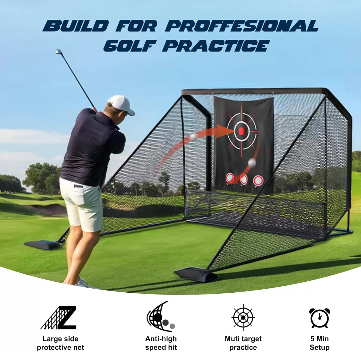 Rede de treino de golfe II