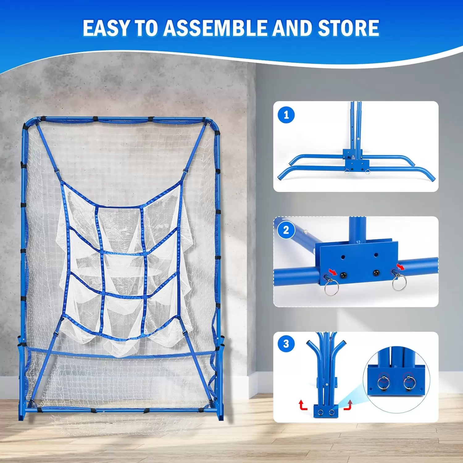 Otimizando o treinamento de beisebol com rede de arremesso, zona de strike e exerc&iacute;cios espec&iacute;ficos para essa modalidade.