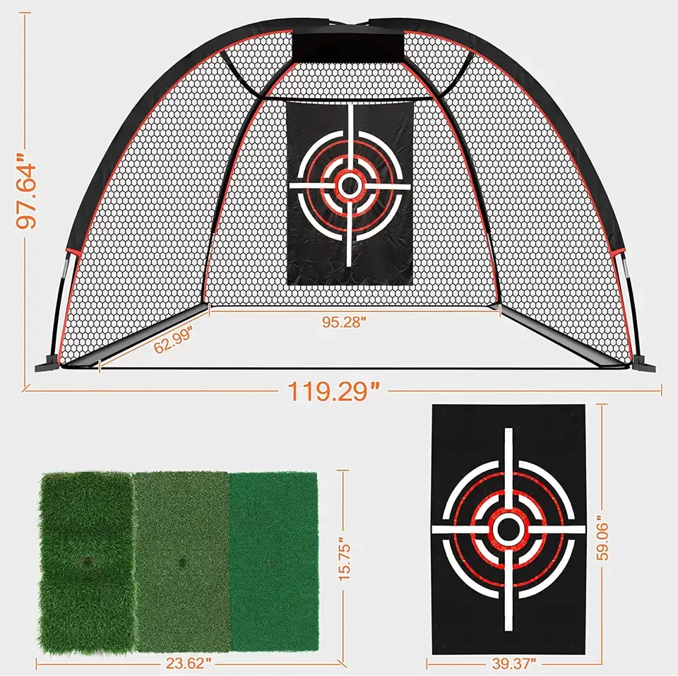 Rede de pr&aacute;tica de golfe estilo tenda &Iota;&Iota;