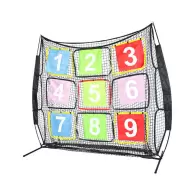 Rede de pr&aacute;tica de disc golf digital 2,13 m x 2,13 m