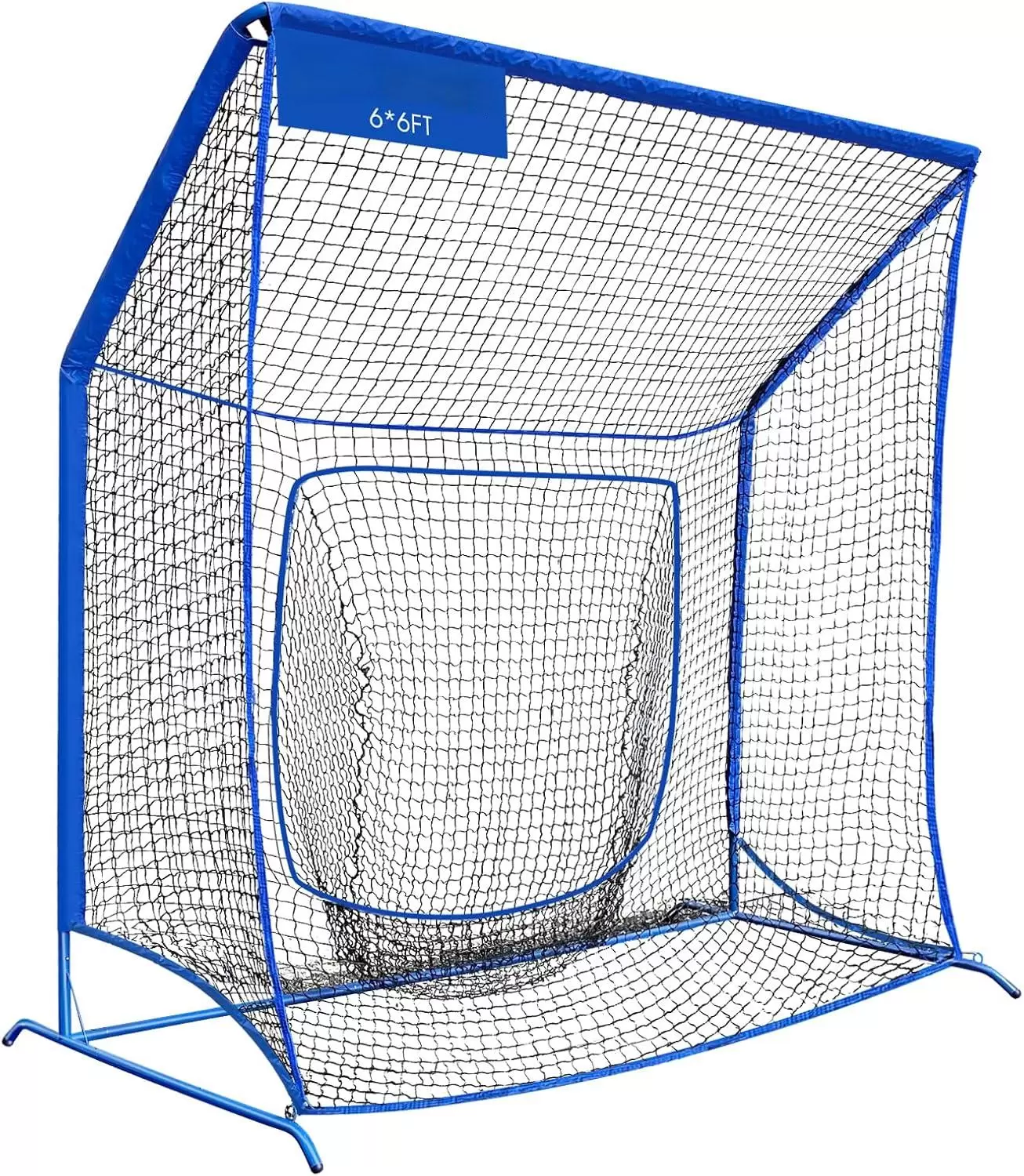 Rede de treino de beisebol com ca&ccedil;apa para alvo