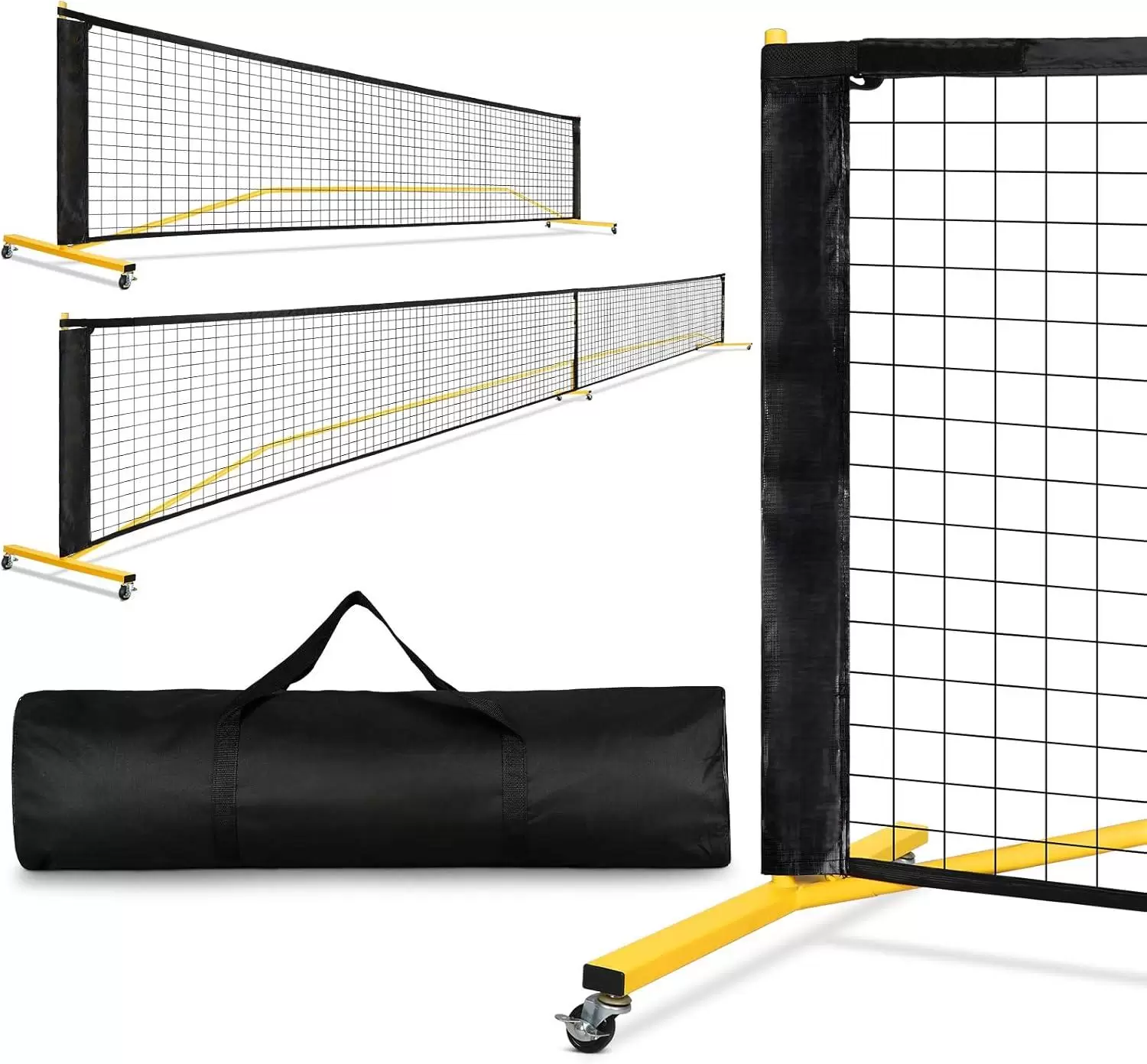 Rede de treino de pickleball 22x3 p&eacute;s II