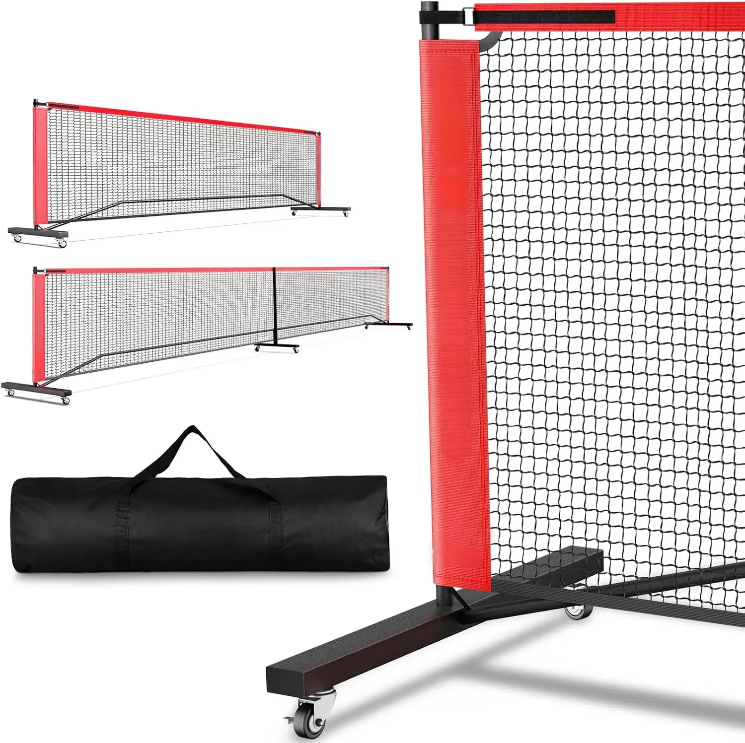 Rede de treino de pickleball de 22x3 p&eacute;s