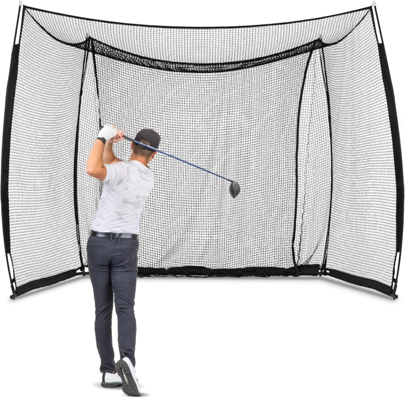 Gaiola de golfe leve de 3x3x3 metros com alvo de tecido